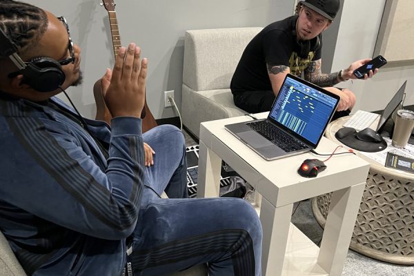 SAMPCAMP - (l-r) Smokey Hendrixx, Chris Loocke